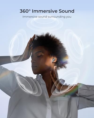 wegear Hybrid Active Noise Cancelling Wireless Earbuds, 6 Mics AI Clear Calls - image 5