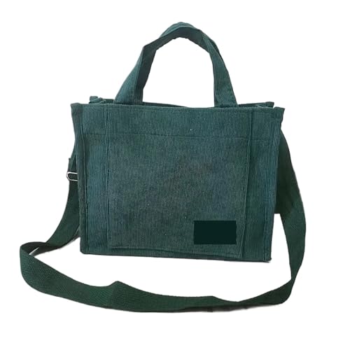 Corduroy Tote Bag Retro Messenger Crossbody Bags Purse Casual Women Handbags Shoulder Bag Multiple Color Available