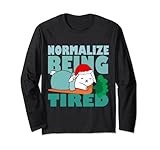 Normalize Being müde – Dieser süße schläfrige Weihnachtshase auf einer Karotte ist der perfekte Look für alle Kaninchenfans, die gerne ein Nickerchen machen und sich entspannen. Dies ist das perfekte Geschenk & Geschenkidee für alle Hasenliebhaber zu Weihnachten, Muttertag, Geburtstag und so weiter.