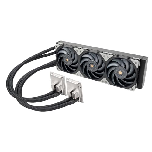 Image of Silverstone Technology XE360PDD 360mm AIO Liquid Cooler with Dual Pumps and Dual CPU Blocks (CPU Brackets Sold Separately), SST-XE360PDD
