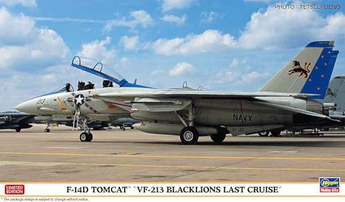 F-14D Tomcat Hasegawa maquette historique de la dernière croisière des Blacklions