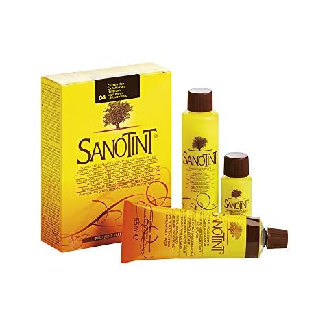 SANOTINT CLASSIC NO. 04 LIGHT BROWN HAIR COLOUR 125 ML 2 PACKS (2x125ML) Cover