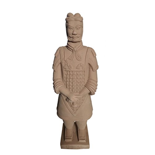 Tongma Terracotta Warriors Statues, China Qin Dynasty Terracotta Warriors Sculpture Home Display Table Display Souvenir (General 8.5") #TOP18