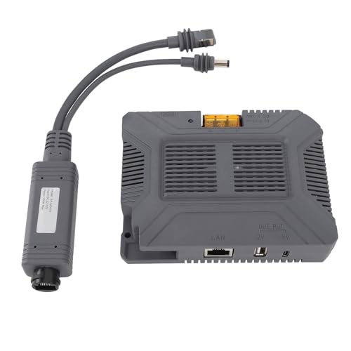 150W GigE Passive PoE Injector and 100W Splitter Kit DC9-36V Input Gigabit Network Speed 10/100/1000Mbps Mini Internet Kit for Mini Dishy