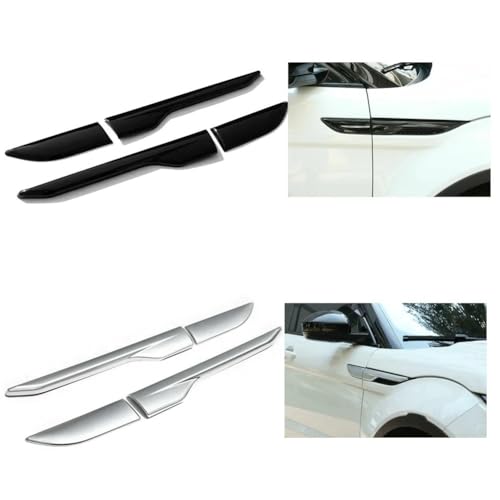 Cubierta de ventilación del capó en cromo para Range Rover Evoque de 2012 a 2018 2