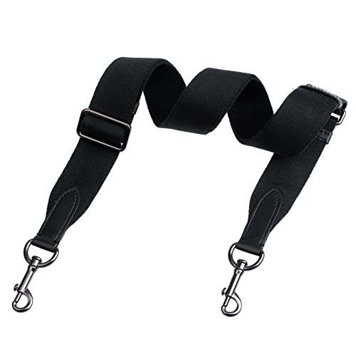 Image of jiesinlov Bag Strap Replacement Crossbody Strap for TOTE Bags Adjustable (BLACK-1)