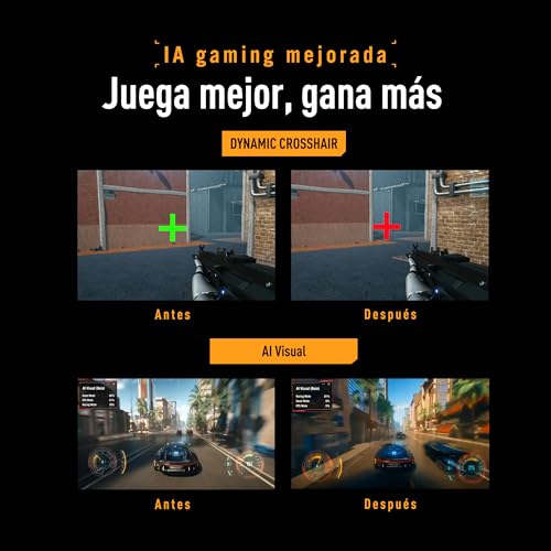 Miniatura 6 de ASUS TUF Gaming VG279Q5R - Monitor de 27", Full HD (1920 x 1080), 200 Hz, Fast IPS, ELMB, 0,3 ms GTG (mín.), Altavoces estéreo, DisplayWidget Center, AI Visual