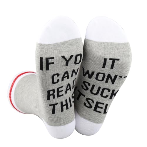 CENWA 1 Pair Adult Humor Gift If You Can Read
