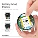 Soseieiu 800mAh Nest Thermostat Battery Replacement [TL284443] - Compatible with 2nd & 3rd Gen Nest Learning Thermostat (T3007ES, T3008US, A0013) - Includes Installation Tool Kit​