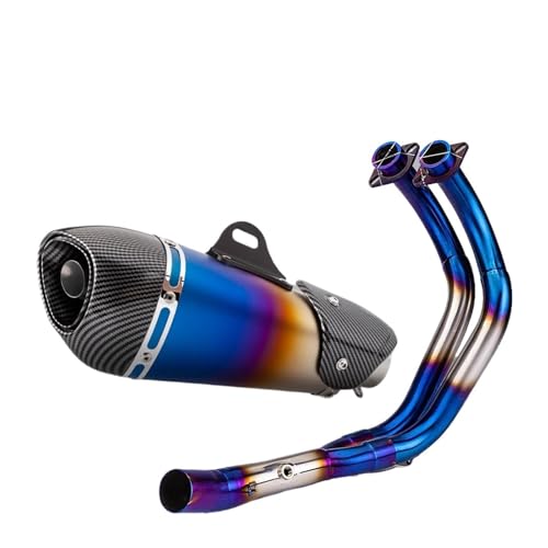 Système d'échappement complet pour moto YZF MT-07 en acier inoxydable premium 51mm