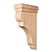 Fluted Wood Bar Bracket