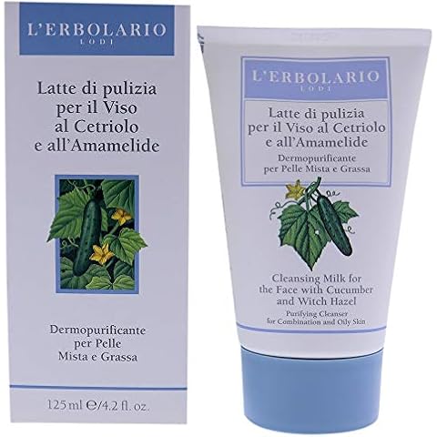 L'Erbolario Hamamelis und Gurken Reinigungsmilch Cover