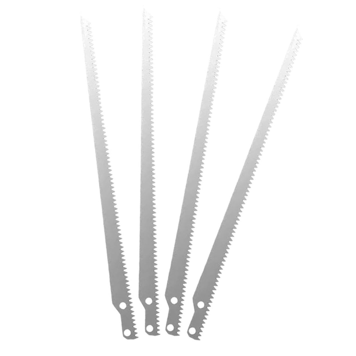 Toyvian 5 Ensembles Scie À Bois Scie Alternative À Chantourner Pliable À Main Portative Pliante Sauteuse Lames Portables À Perche Silver Acier 4 Pièces * 5