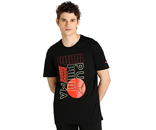 Image of Puma Men's Solid Regular Fit T Shirt