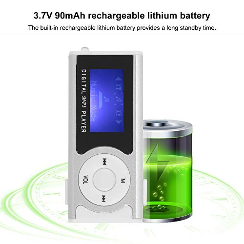 Lettore Musicale MP3, Lettore MP3 con Clip Mini