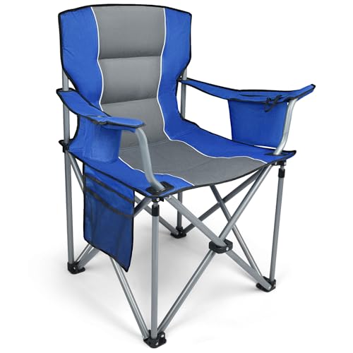 Oversized Camping Chairs for Adults, Folding Chairs for Outside Heavy