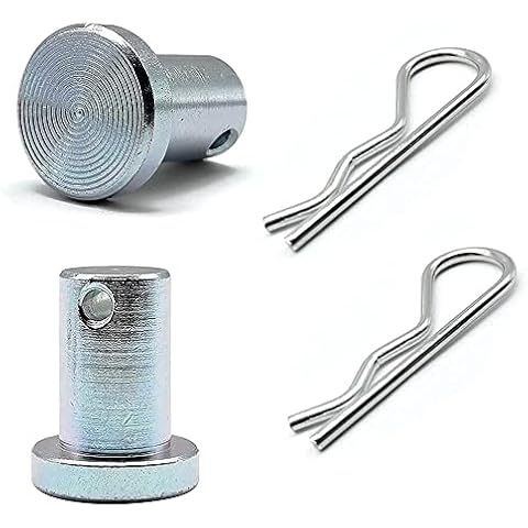 (4) Clevis Lift Pins and (4) Cotter Pins 911-0332 914-04023 for MTD Troy Bilt Lawn Mower Cover