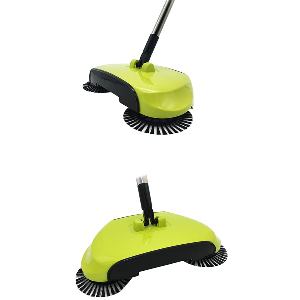 Machine de Balayage Manuelle Multifonction, Balai Rotatif à 360 degrés, Outil de Nettoyage Non électrique pour Balai et Pelle à poussière