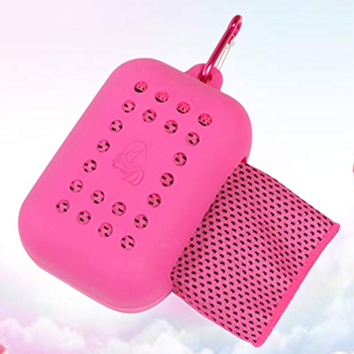 Toalha de resfriamento portátil BESPORTBLE, toalha de secagem rápida, respirável, faixa para pescoço