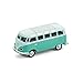Produktbild corpus delicti :: Modellauto mit Magnet für Kühlschrank und Pinnwand  Kultauto kompatibel mit VW Bus T1 Samba Bulli türkis (20.8-33)