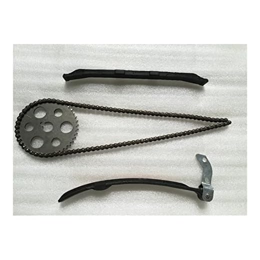 Morning Oem Kvalitet Motorcykelmotor Timing Chain & Sprocket & Chain Guide for Jianshe ATV250-3-5 Loncin 250-F