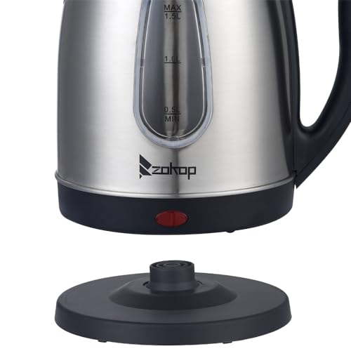 Hervidor Eléctrico de Acero Inoxidable 1.5 Litros miniatura 5