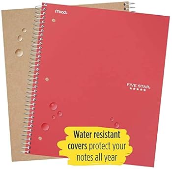 Amazon.com : Five Star Spiral Notebook, 1 Subject, Graph