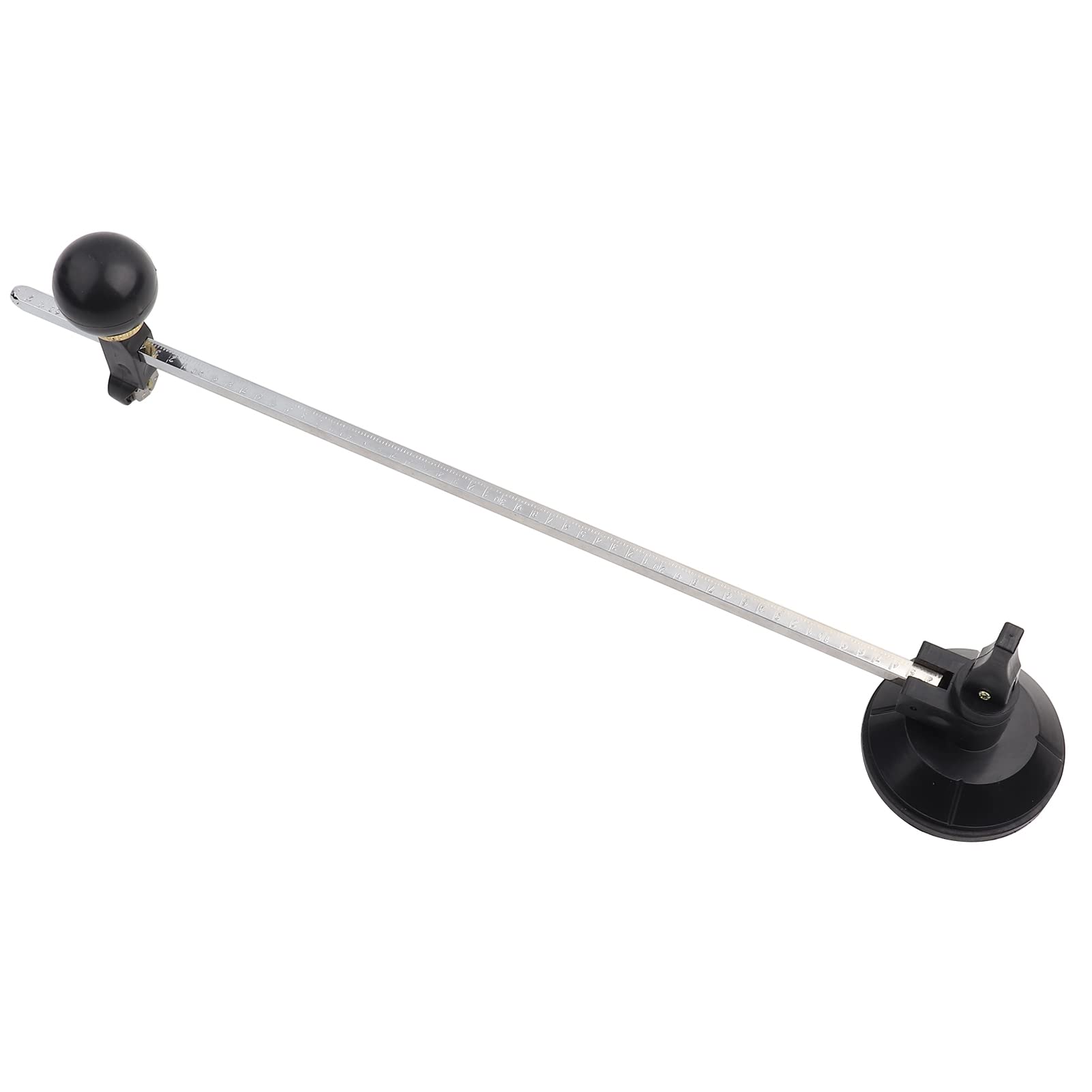 Coupe-Verre Circulaire 6 Roues avec Cercle à Ventouse 60CM
