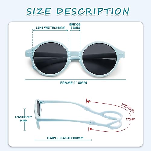 La Mejor Lista de Gafas de sol para Bebé - solo los mejores. 18 Imagen adicional