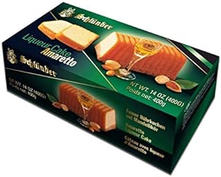 Schlunder Amaretto Liqueur Pound Cake Imported from Germany In Gift Box