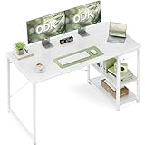 【Deux tailles et quatre couleurs】Ce bureau gaming existe en deux largeurs pratiques : 100 cm et 120 cm, parfaites pour les petits appartements comme pour les grandes pièces. Quatre couleurs tendance sont disponibles : blanc, noir, brun et beige. Que ce soit pour un bureau à domicile, une chambre étudiante, un salon ou un espace gaming, cette table informatique s’adapte à votre style.