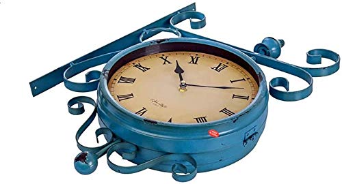 【Paddington Station】インテリア時計 Amazon.com: Classic Vintage Double Sided Wall Clock, Retro