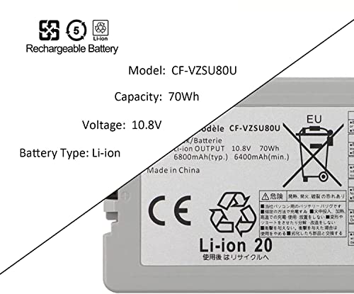 Batterie CF-VZSU80U pour Panasonic CF-C2 : Solution coupures PC portable - 2