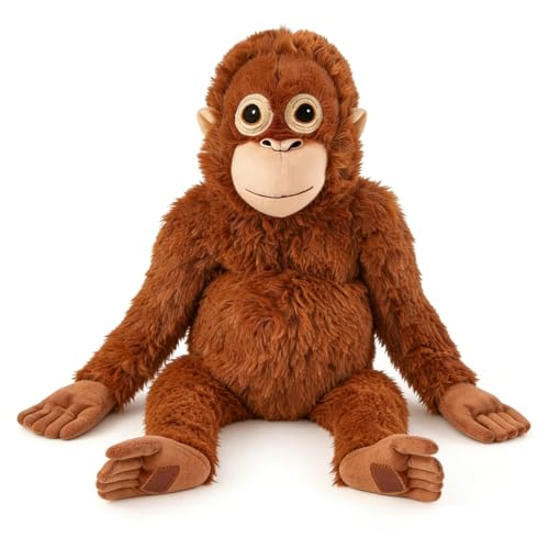 XMSHENG Peluche Punch macaco 40 cm peluche Punch Monkey