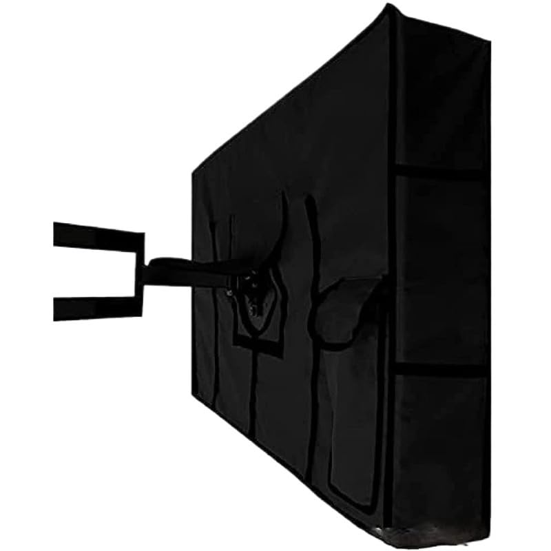 Funda Tv Exterior Outdoor TV Cover, Waterproof Dustproof All Season Weatherproof Protector For Screens Protector Tv Exterior(50-52in)