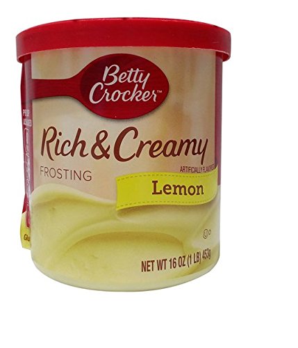 Betty Crocker Rich and Creamy Frosting - Lemon, 453g Jar