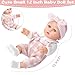 BDDOLL 12'' Baby Doll and Clothes Accessories Playset with Feeding Bottle Pacifier First Baby Dolls for Toddlers 36 Months and Up