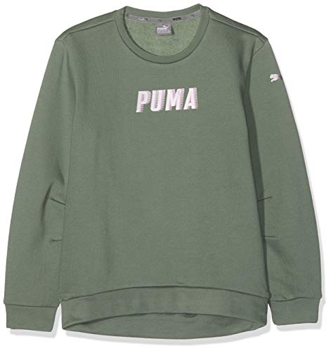 Preisvergleich Produktbild PUMA Mädchen Style Crew Sweat G Sweatshirt, Laurel Wreath, 152