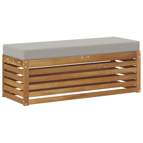 Taburete para terraza de acacia ideal para tardes de relax 2