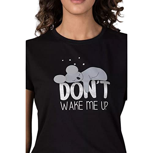 Image of in. fuse by Shoppers Stop Graphic Cotton Round Neck Womens Regular Fit T-Shirt (S21INFGRAKTPB-P)