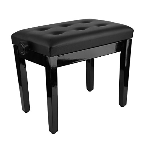 Homgrace clavier Banquette de piano Tabouret Chaise avec assise et stockage Intégré