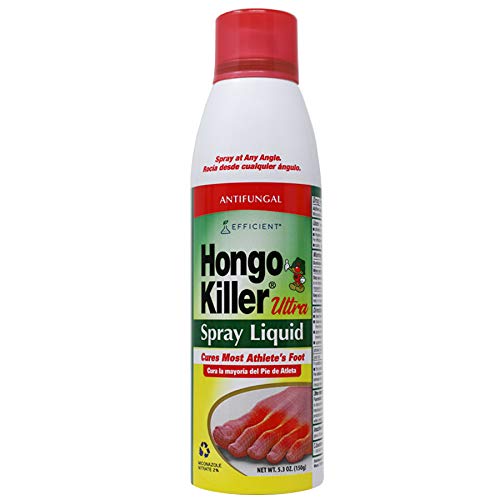 Hongo Killer Antifungal Ultra Spray Liquid 5.3oz - Athlete's Foot Treatment