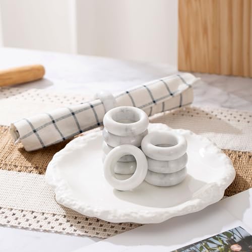 Cm Chic Monday NAPKIN RINGS SET OF 12 Modern Decorative Napkin Rings thumb #4