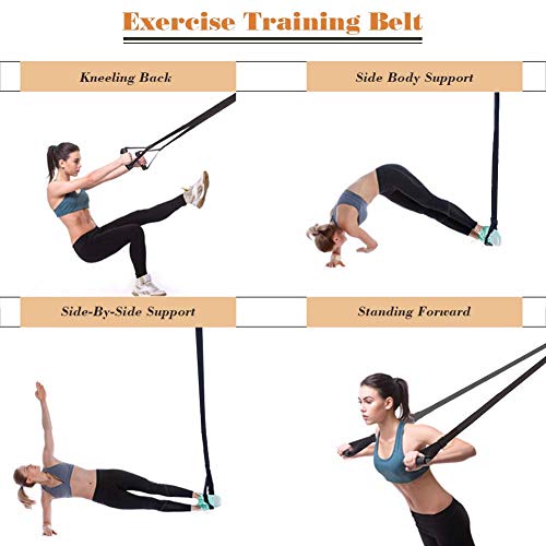 Bodyweight Fitness Resistance Kit Extension Strap Door Anchors, Resistance Bands Set,Powerlifting Strength Straps Full Body Complete Home Gym Body Core Exercise For Working Out #TOP4