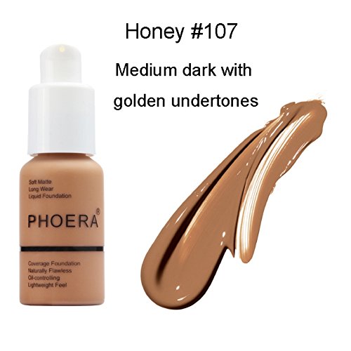 Base de maquillaje líquida natural sin defectos, cobertura completa sin defectos, corrector de aceite matificante de 30 ml, 8 colores opcionales, excelente elección Cover