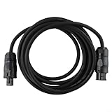 Cable de alimentación de CA con BC01 hembra, H07RN-F 3 x 1,5 mm² cable de goma, extensión de 3 núcleos para inversores solares, sistemas fotovoltaicos de balcón y techo (5 metros)