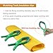 High Voltage Insulated Mat Non-Conductive Insulating Blanket Durable Resin Insulating Blanket Substations/Power Outage Insulation Protection Safety Tool(0.4kv,90x100cm(35.4x39.4in))