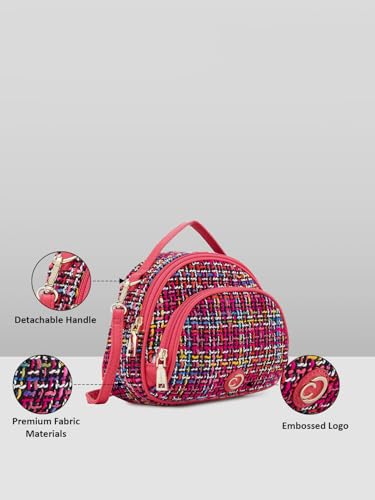 Image of Caprese Harmonee Sling Small Bag For Women|Adjustable And Detachable Strap For Comfortable Wear|Versatile Handbag For Everyday Use, Travel, And Special Occasions