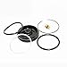 AIRSUSFAT 1 Set Air Suspension Repair Kits for Mercedes W164 Front Air Spring ML GL 1643204313 1643206013 1643206113