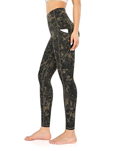 image for ODODOS Women's Out Pockets High Waisted Pattern Yoga Pants, Workout Sp